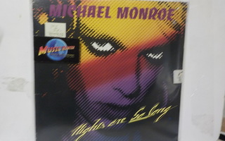 MICHEAL MONROE - NIGHTS ARE SO LONG M-/EX- LP