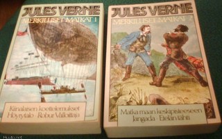 Jules Verne: MERKILLISET MATKAT 1 & 2  (Sis.postikulut)