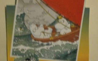 Muumit purjehtimassa, Ystävänpäiväkortti, p. 2005