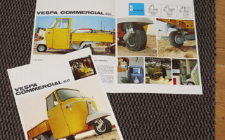 1976 Vespa Commercial 400 esite - KUIN UUSI