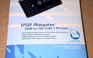 USB ADAPTER USB TO RS-232 / PRINTER