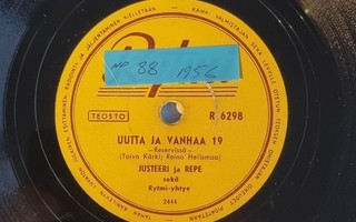 Savikiekko 1950 - Justeeri ja Repe - Rytmi - R 6037