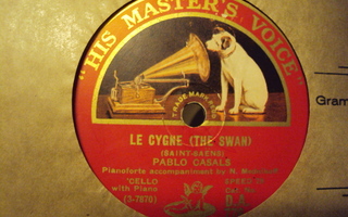 78 rpm Le cygne (The swan; Joutsen)/Moment musical