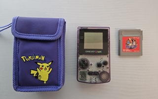 Gameboy Color konsoli, Pokemon laukku ja Pokemon peli