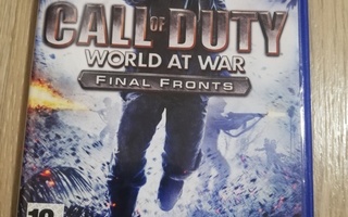 Call of Duty World at War - Final Fronts (PS2)