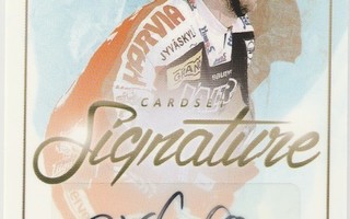 2017/18 Cardset  Signature Ossi Louhivaara .JYP