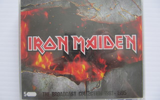 Iron Maiden The Broadcast Collection 1981-1995 5 * CD !!!!