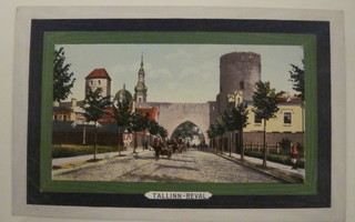 VANHA Postikortti Eesti Viro Tallinna Tallinn 1900-luku