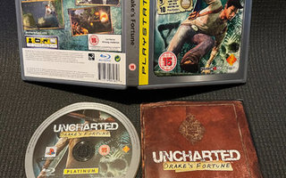 Uncharted Drakes Fortune Platinum PS3 - CiB