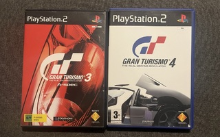 Gran Turismo 3 & 4 PS2