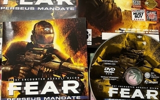 FEAR Perseus Mandate PC DVD