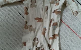 Vauvan pyjama haalarit koira 62