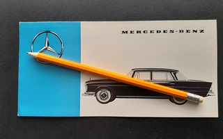 Mercedes-Benz autojen esite 60-luku