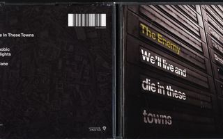 THE ENEMY . CD-LEVY . WE´LL LIVE AND DIE IN THESE TOWN