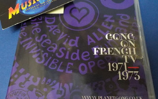 GONG ON FRENCH TV 1971-1973 UUSI DVD (W)