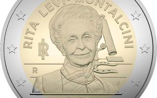 2€ Rulla Italia 2024 Rita Levi-Montalcini