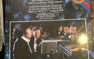 Mozart: The Complete Piano Concertos 4 x lp boksi