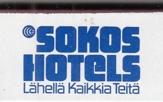 Sokos Hotels , tulitikkuaski     b57