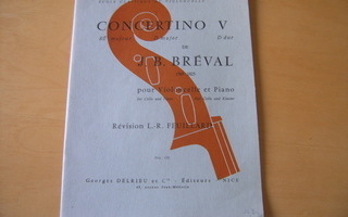 Breval: CONCERTINO V, D-duuri sello ja piano