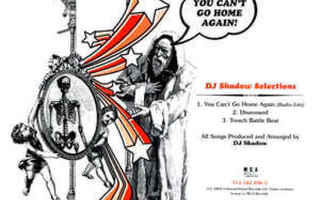 DJ SHADOW: You Can't Go Home Again CDS