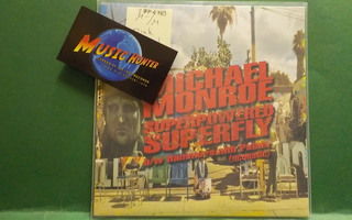 MICHAEL MONROE - SUPERPOWERED SUPERFLY M-/M PINK VINYL 7"