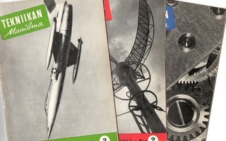 Tekniikan maailma 1957 vuosikerta (nrot 1-13)
