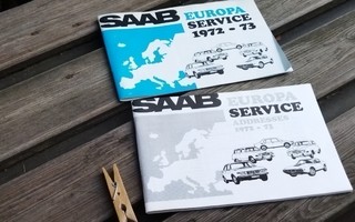 1972 Saab Europa service & Eur. Serv. Addresses