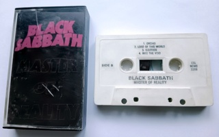 BLACK SABBATH Master of Reality C-KASETTI