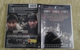 MEMORIES OF MURDER DVD