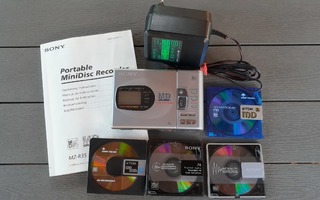 Sony MZ-R35 MiniDisc Walkman soitin