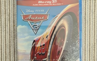 Cars 3 (Autot 3) (Blu-ray 3D + Blu-ray) (uusi)