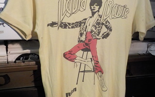 DAVID BOWIE - VERY RARE 80'S S-SIZE GIRLIE T-SHIRT