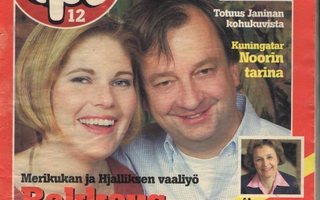 Apu n:o 12 2003 Merikukka & Hjallis. Noor. Vaalit. Mii & Hei