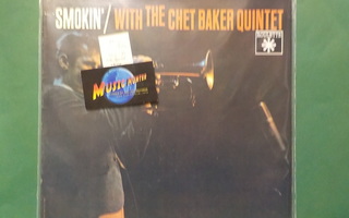 CHET BAKER - SMOKIN' WITH THE CHET BAKER QUINTET M-/EX+ LP