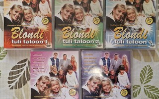 BLONDI TULI TALOON - kaudet 1-5 DVD boxit [Koko sarja]