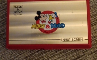 Game watch Mickey & Donald