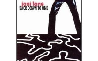 jani lane - BACK DOWN TO ONE cd