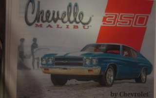 Poster Chevrolet Chevelle Malibu 350. Koko A4