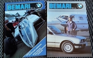 BMW Bemari-lehtiä 2kpl, 1983-1984
