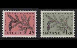 Norja 469-70 ** Metsähallinto 100v (1962)