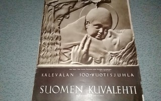 Kalevalan 100-vuotisjuhla Suomen kuvalehti 1935