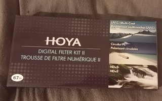 Hoya Digital Filter Kit II (UV / Cir-PL / ND) 67mm