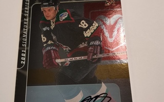 2000-01 BAP Signature Series Autographs #128 Mika Alatalo