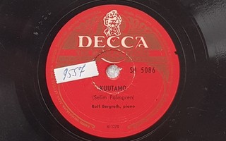 Savikiekko 1949 - Rolf Bergroth - piano - Decca SD 5086