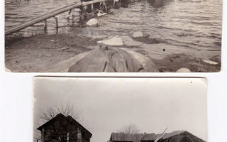 Luovutettu alue - Kuolemanjärvi - kaksi valokuvaa