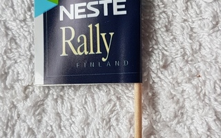 Neste Rally Finland Hammastikku lippu