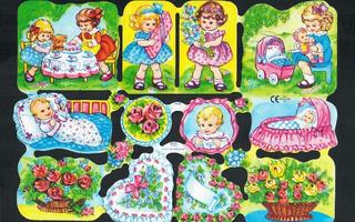 MLP 1650 - Kaunis arkki - Lapset, vauvat ja kukat