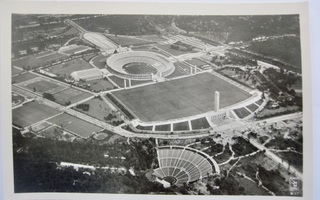 Olympia Stadion 1936 Natsi Saksa Berliini Berlin Erikoisleim