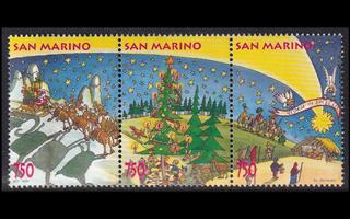 San Marino 1636-8ds ** Joulu (1995)