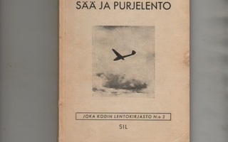 Rossi, Veikko: Sää ja purjelento, SIL 1946, nid., K3
